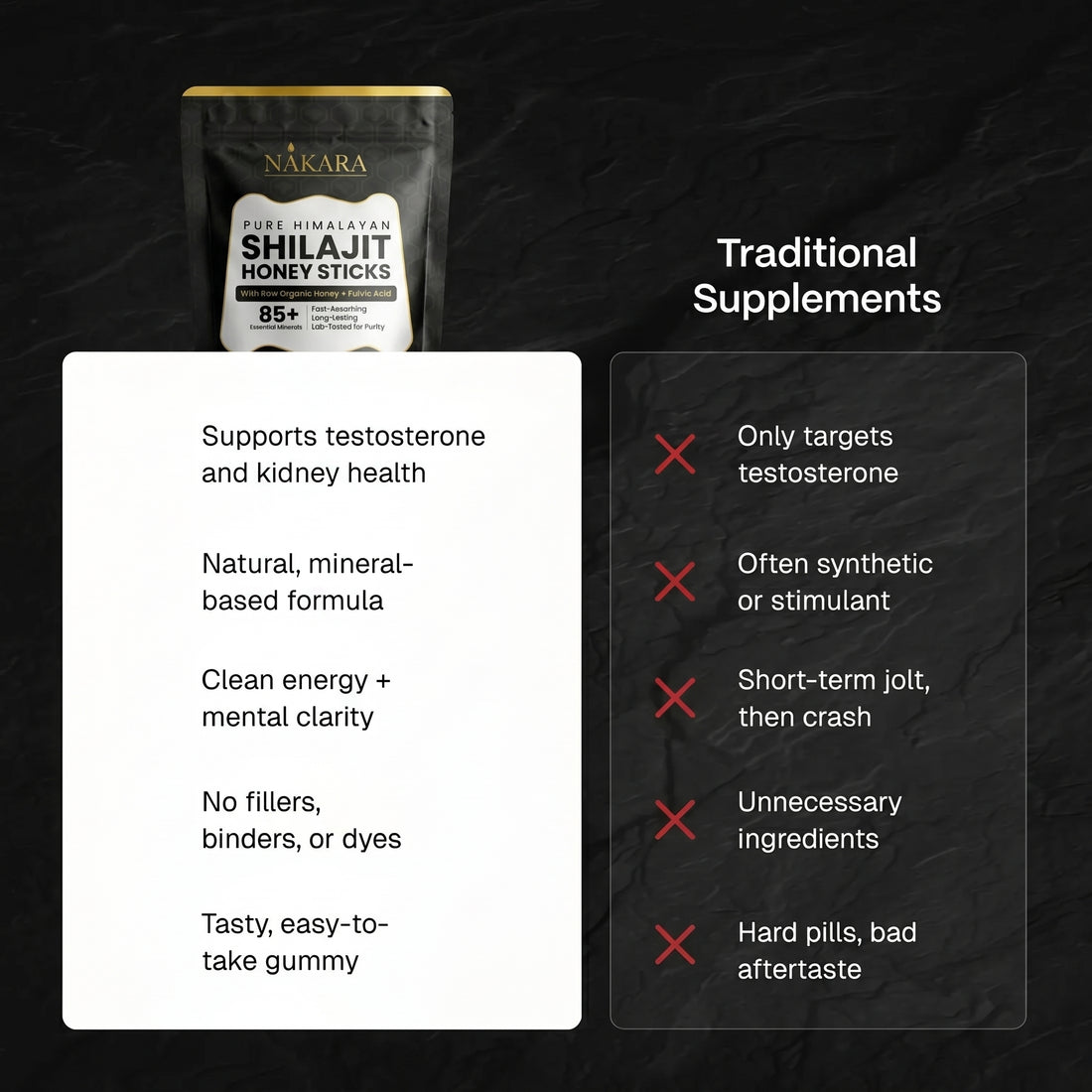 Clean Energy. Real Vitality. One Honey Stick a Day.