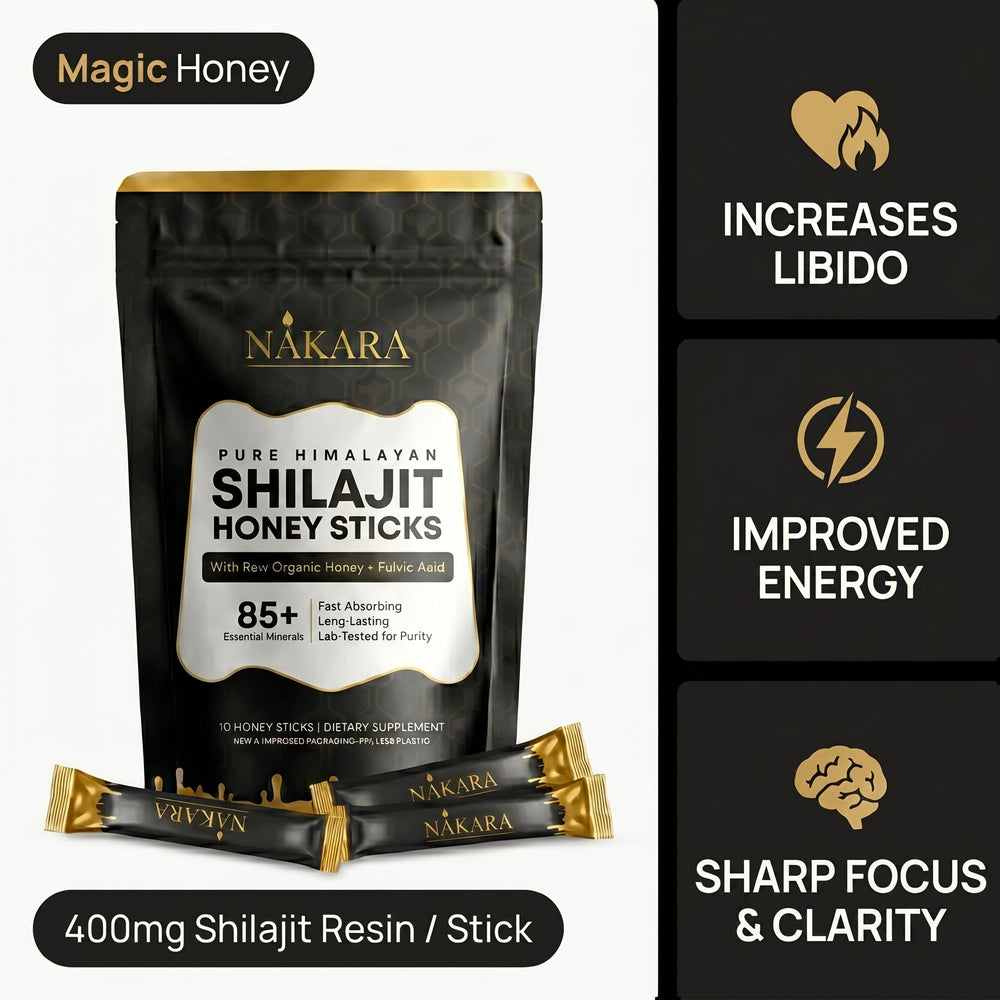 Clean Energy. Real Vitality. One Honey Stick a Day.