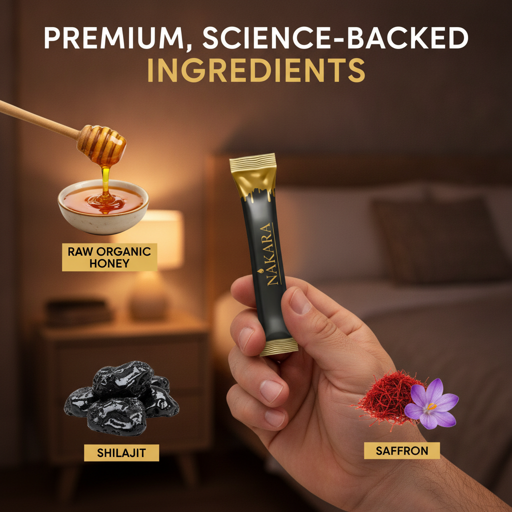 NAKARA MAGIC HONEY · Libido & Drive Support